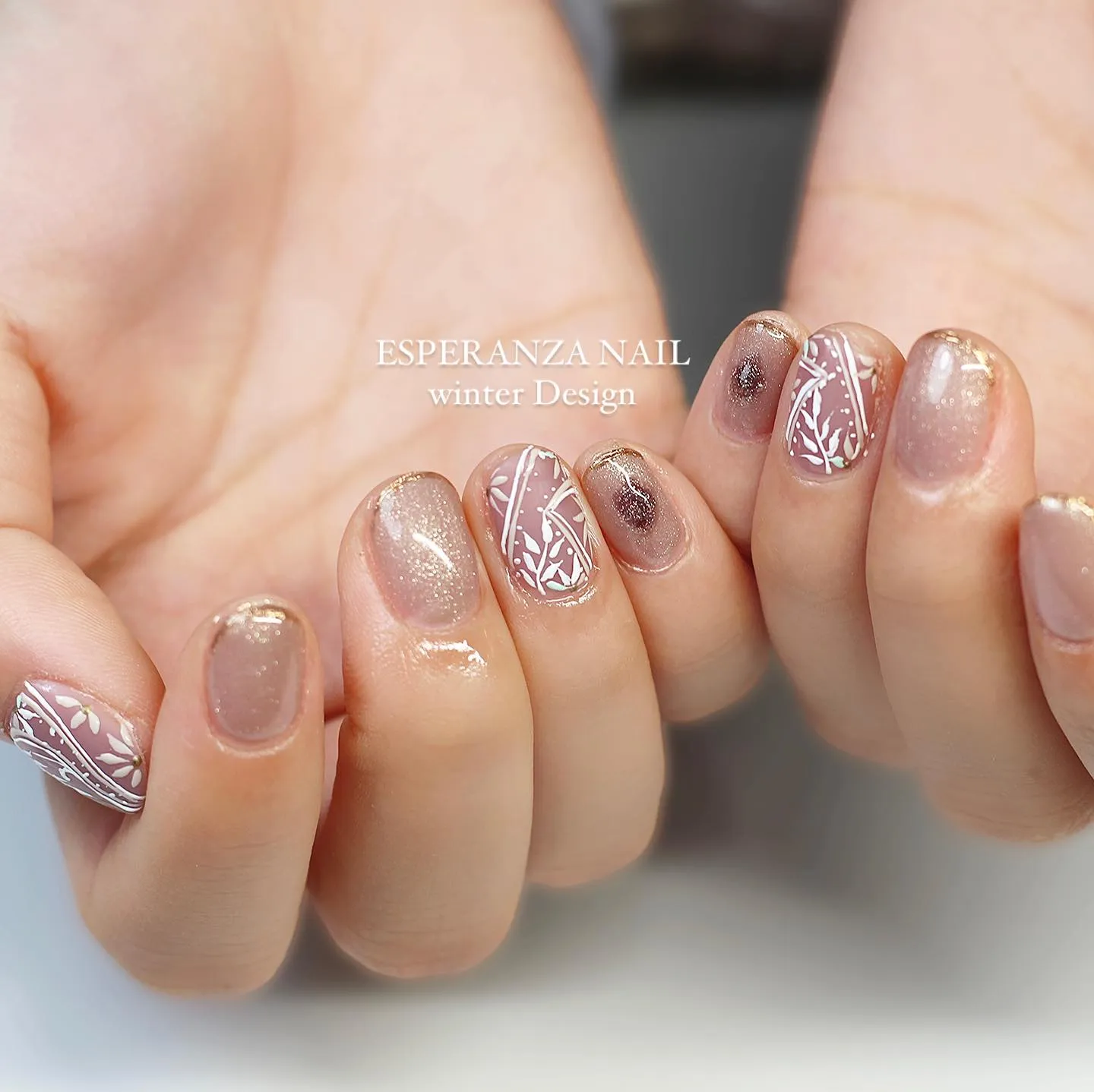 冬の定額デザインがオススメのエスペランサネイル💅