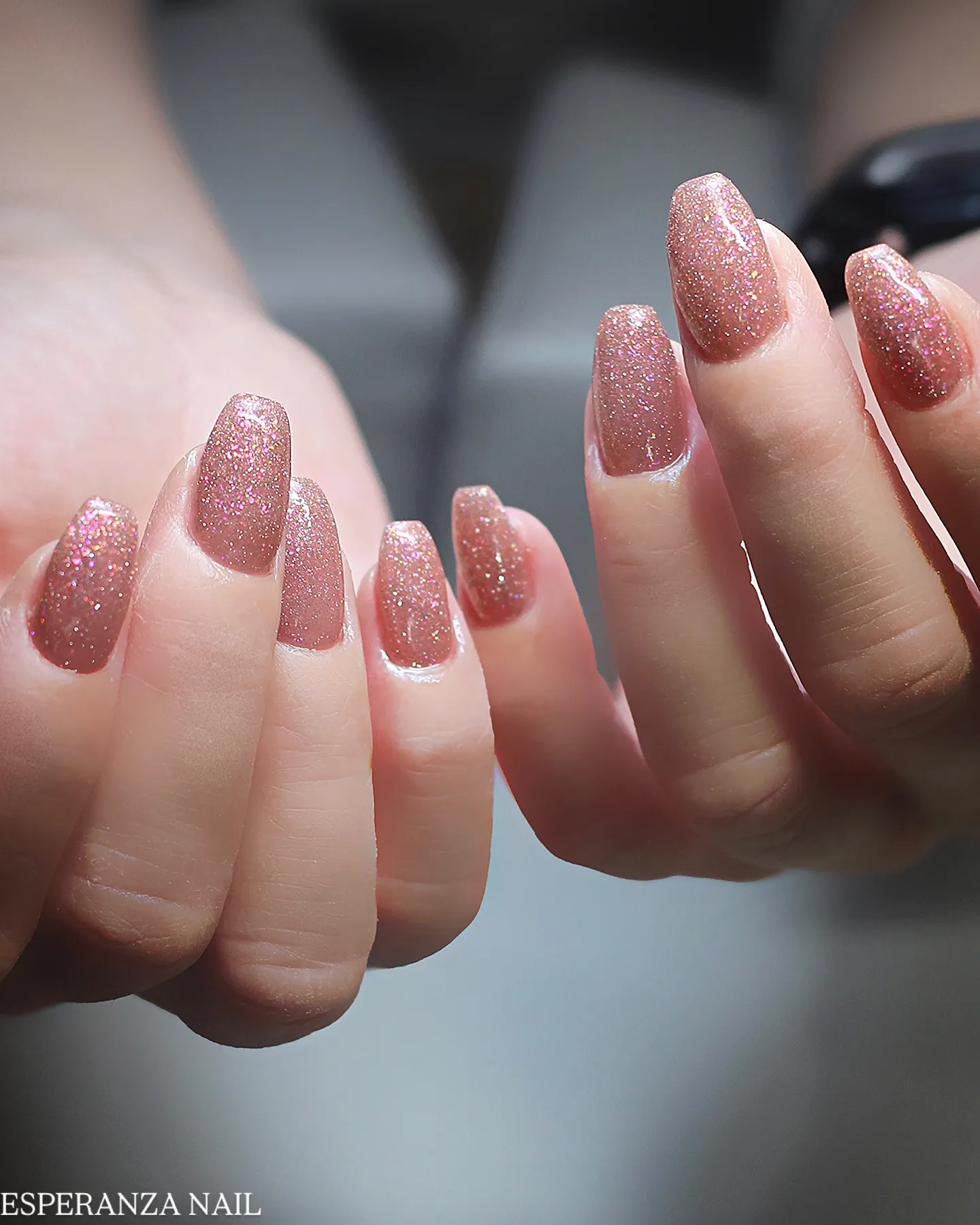 足立区扇大橋エスペランサネイルでは、お好きなカラーも混ぜて作...