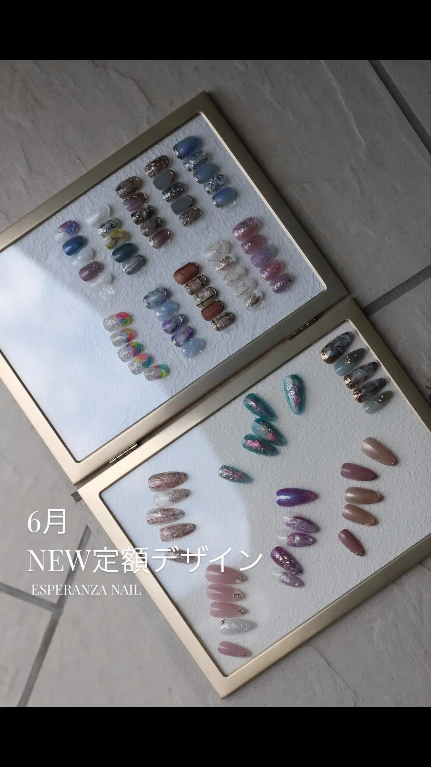 6月新作定額デザイン/足立区エスペランサネイル